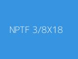 NPTF 3/8X18 